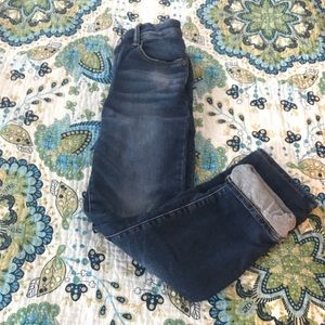 EUC Gap boys jeans with grey cotton lining